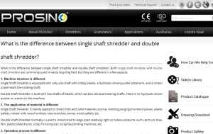 singleshaftshredder